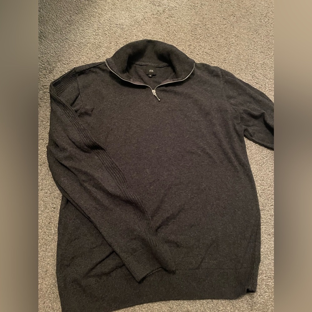 Mens river island half zip sweater
